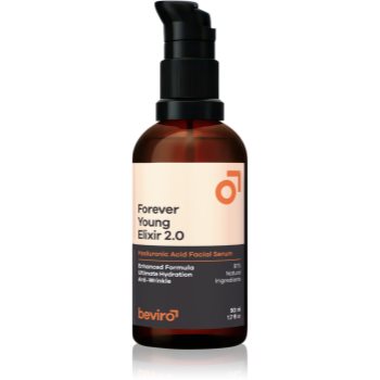 Beviro Forever Young Elixir ser antirid cu acid hialuronic - imagine 2